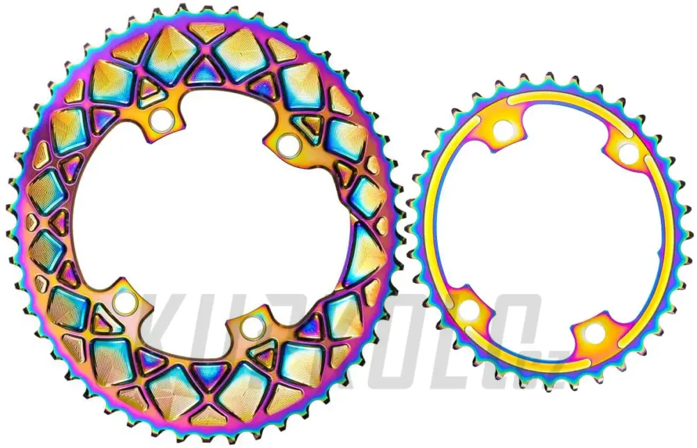 Převodník absoluteBLACK Oval Road 110/4 BCD R9100/8000 Rainbow Výprodej