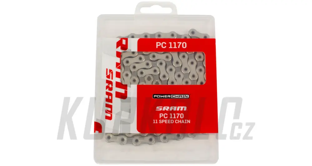 Must-Have Řetěz Sram PC-1170, 11s, 114 článků, Hollow Pin, PowerLock