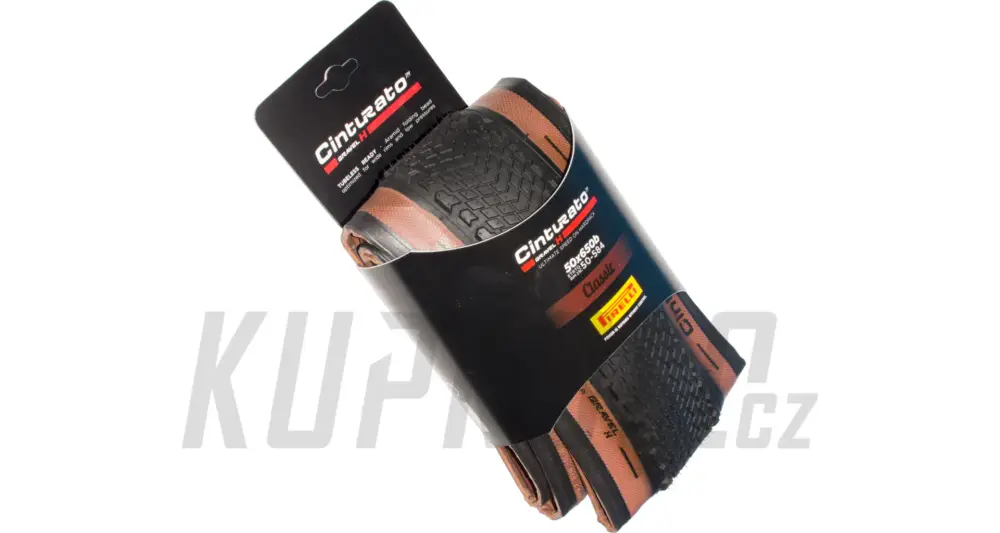 27,5" Plášť Pirelli Cinturato™ Gravel H, hnědý bok Vrácení Zdarma