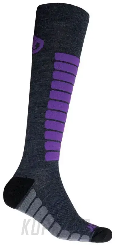 Speciální Cena Sensor Merino ZERO ponožky, šedá/fialová