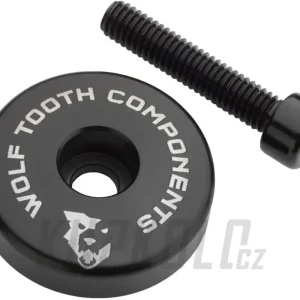 Wolf Tooth Ultralight Stem Cap víčko s integrovaným kroužkem, 10mm, černá Originální