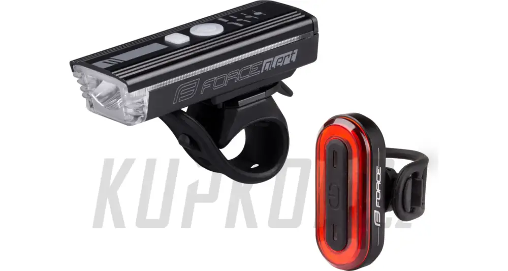 Autentický Světla FORCE Futuro USB přední + zadní