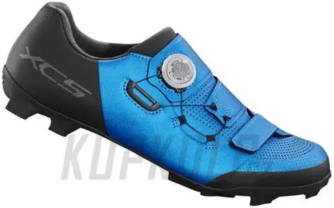 Tretry Shimano SH-XC502MB, modrá Autentický