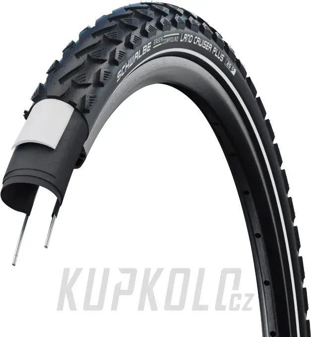 Plášť cross Schwalbe Land Cruiser Plus, reflexní pruh, drát Poslední Šance