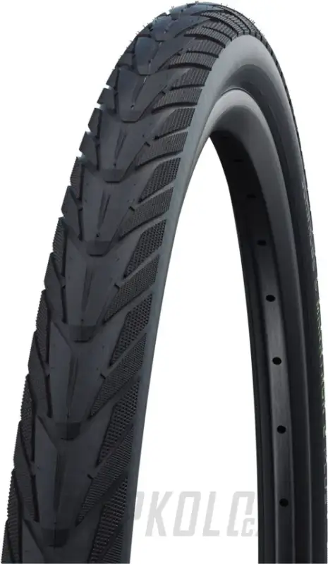 Plášť Schwalbe Energizer Plus Addix E černá+reflexní pruh - drát Nízká Cena