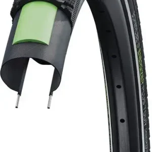 Plášť Schwalbe Energizer Plus Tour Addix E černá+reflexní pruh drát Vrácení Zdarma