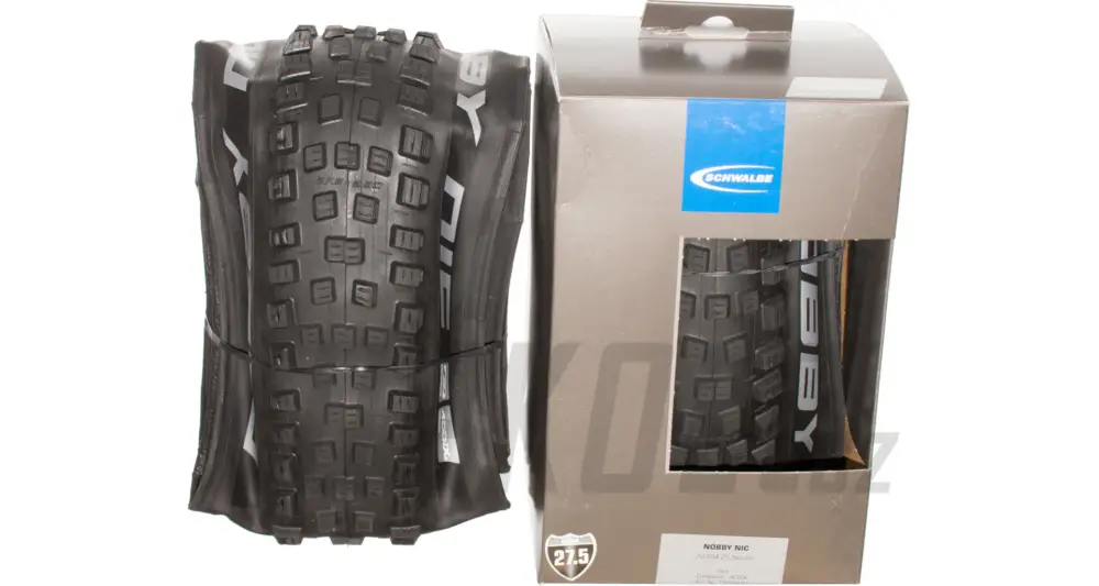 Autentický 27,5" Schwalbe Nobby Nic Addix, Performance - dušový