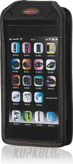 Speciální Cena Pouzdro pro iPhone na řidítka IBERA PB17 - Smartphone 5,0-6,3"