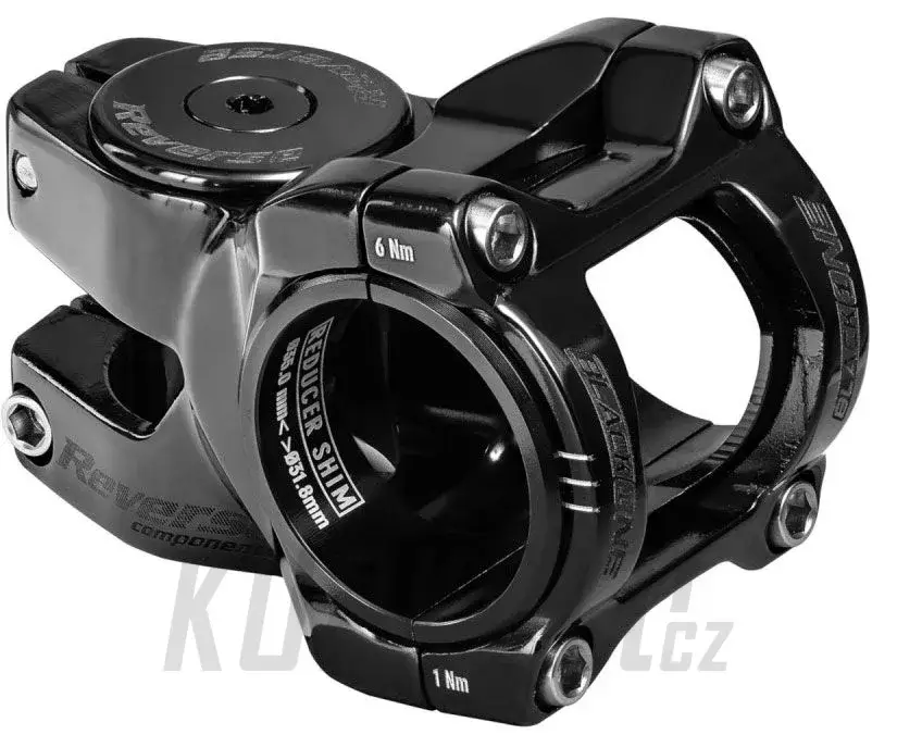 Představec Reverse Black One Titanium D-2, zátka šroub Poslední Šance