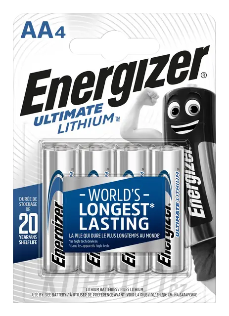 Energizer Ultimate Lithium - Mikrotužka AAA/4 Časově Omezené