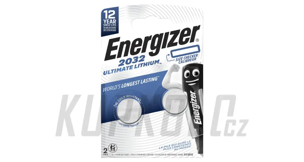 Energizer Ultimate Lithium - CR2032 2pack Rychlé Dodání