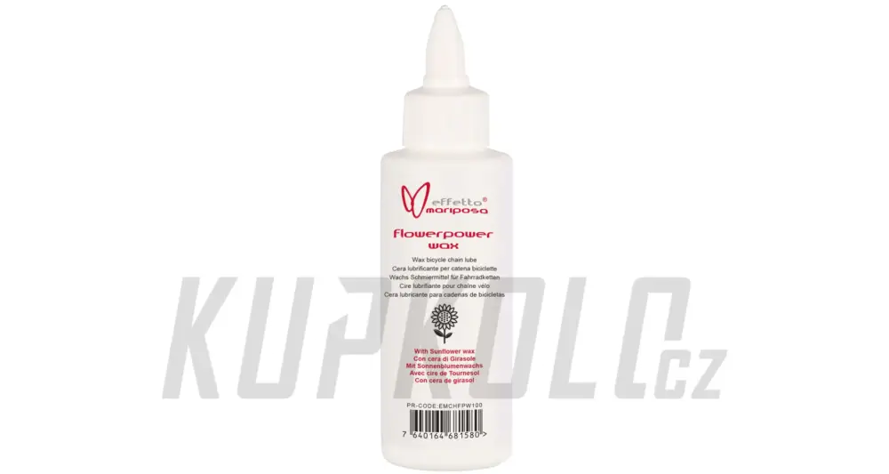 Jen Po Omezenou Doba Effetto Mariposa Flowerpower Wax mazivo na řetěz, 100ml