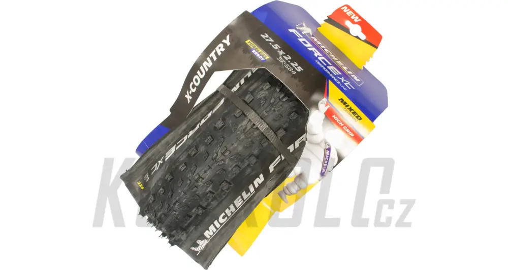 Dokud Zásoby Vydrží 27,5" Plášť MTB Michelin FORCE XC Performance TS TLR