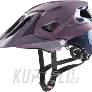 Autentický Přilba UVEX Quatro Integrale PLUM - NAVY MAT