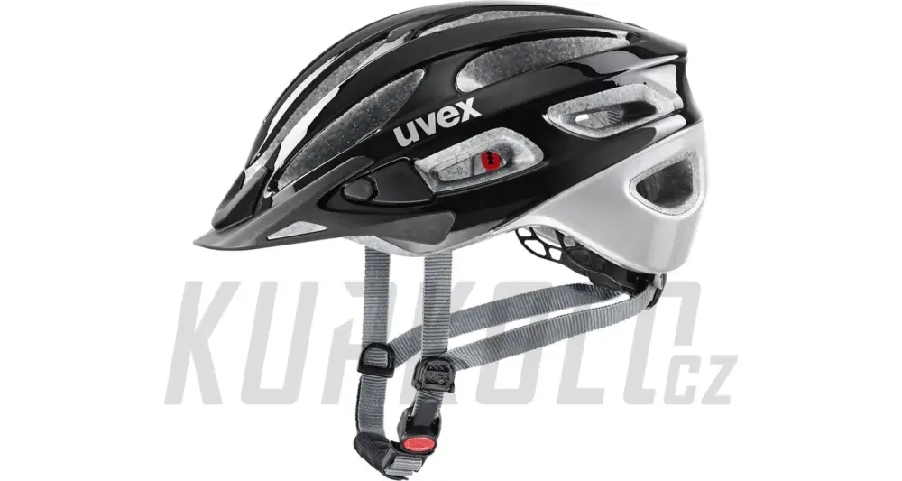Helma Uvex True, Black-Silver Originální