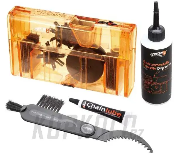 Originální Super B 32900 pračka řetězu + kartáč