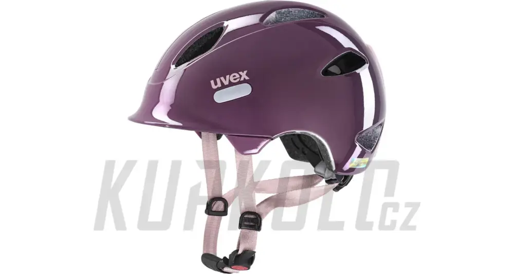 Helma Uvex OYO, PLUM - DUST ROSE Expresní Doručení