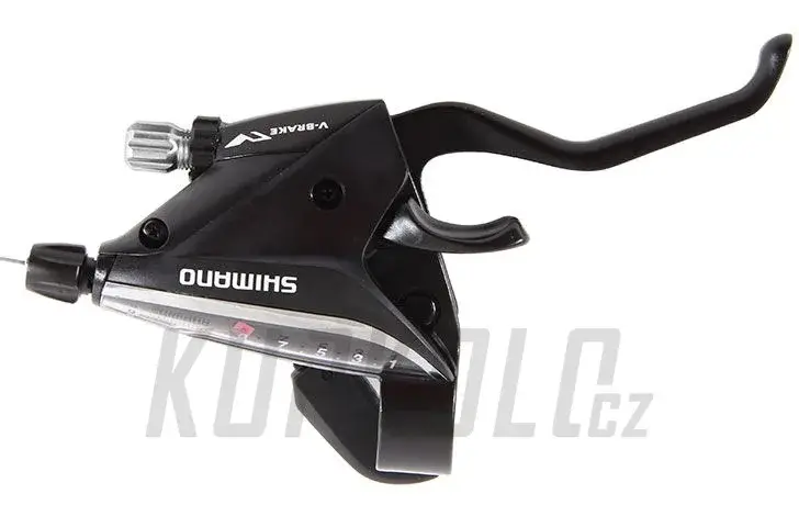 Řadící a brzdové páky Shimano STEF65, černá Výhodná Nabídka