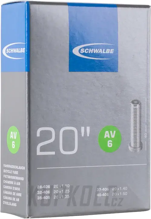 Duše Schwalbe AV6 28/40-406 auto-ventilek Časově Omezené