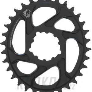 Tovární Cena Převodník oválný Sram X-SYNC 2 Direct mount, 6mm Degree offset Eagle černá
