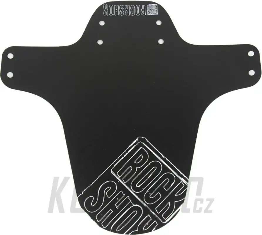 Akce Přední blatník na vidlici RockShox - BLACK/Outline White Distressed Logo Print