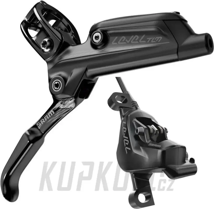 Kotoučová brzda SRAM Level TLM (Tooled light monoblock) Diffusion Black Anodize Novinka
