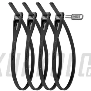 Sada bezpečnostních pásek HIPLOK Z LOK 4 PACK - ALL BLACK Novinka