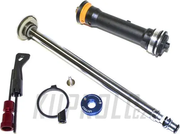 Vysoce Kvalitní RockShox Fork DAMPER ASSEMBLY - REMOTE 17mm (POPLOC, PRE-2013 PUSHLOC) TURNKEY 26/29 80-120mm (INCL