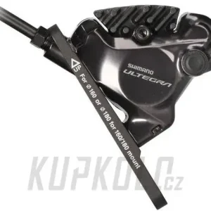 Výprodej Silniční brzdový třmen Shimano BR-R8170, Flat mount destičky s chladičem