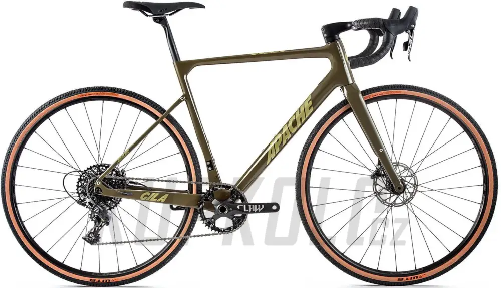 Rychlé Dodání Gravel kolo Apache Gila 2 - army green