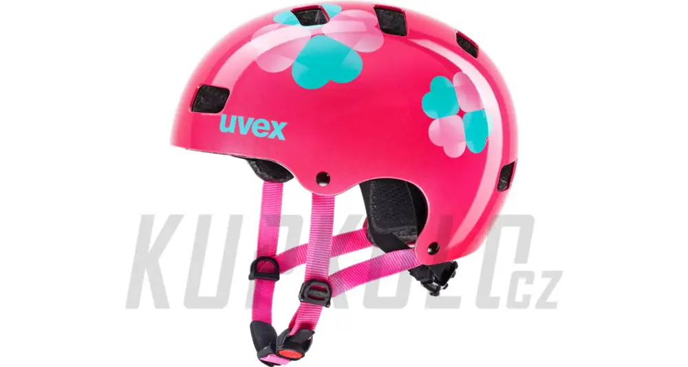 Originální Helma Uvex Kid 3 PINK FLOWER