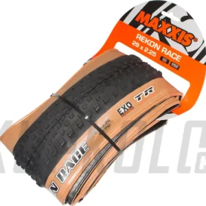 Ověřený 29" Plášť MTB Maxxis Rekon Race Tanwall Exo, Tubeless ready, kevlar
