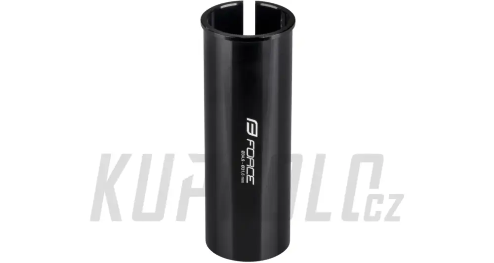 Rychlé Dodání Redukce sedlovky FORCE 34,9-30,9mm, hliníková, černá