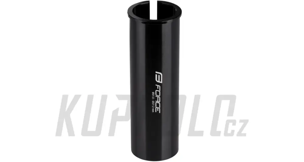 Redukce sedlovky FORCE 30,9-27,2mm, hliníková, černá Nejlepší Volba