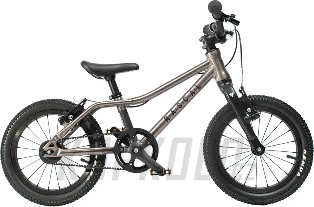 Dětské kolo Rascal 14" (BARVA: Titanium) Rychlé Dodání