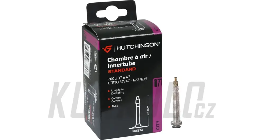 Koupit Online Duše Hutchinson 700x37-47 - galuskový ventil - 48mm