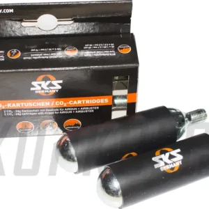 Vrácení Zdarma Sada 2 ks CO2 bombiček SKS pro Airbuster 24g, se závitem