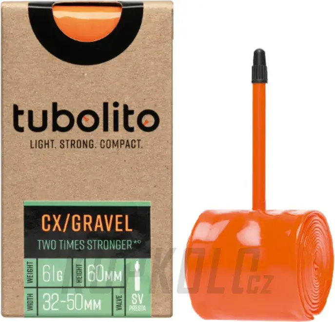 Duše Tubolito CX/GRAVEL ALL 700x30-47 mm - oranžový ventilek Akce