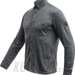 Vrácení Zdarma Sensor Merino LITE unisex košile, dl. rukáv, anthracite gray