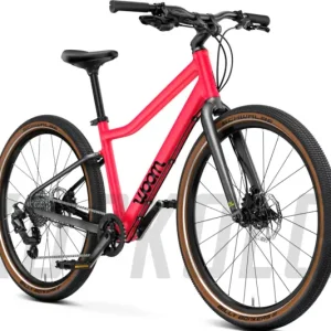 Dětské horské kolo 24" WOOM 5 Explore Neon Pink Must-Have