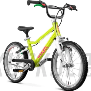 Dětské kolo 16" Woom 3 GO neon lime 2026 limitovaná edice Zlevněný