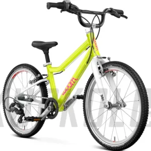 Autentický Dětské kolo 20" Woom 4 GO Neon Lime - limitovaná edice 2026