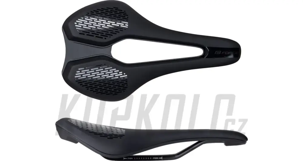 Přímo Od Výrobce Sedlo Force Ignis sportovní, černé