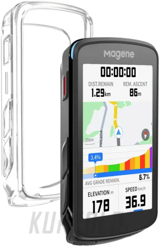 Rychlé Dodání Magene C706 TPU Bike Computer Case ochranné pouzdro