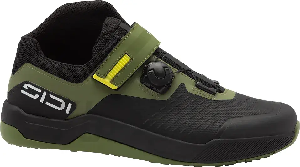 Tretry Sidi Descentio - Millennium fit - Black/Green Ověřený
