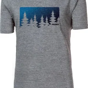 Poslední Šance Progress HRUTUR "FOREST" pánské merino triko, světlý šedý mělír