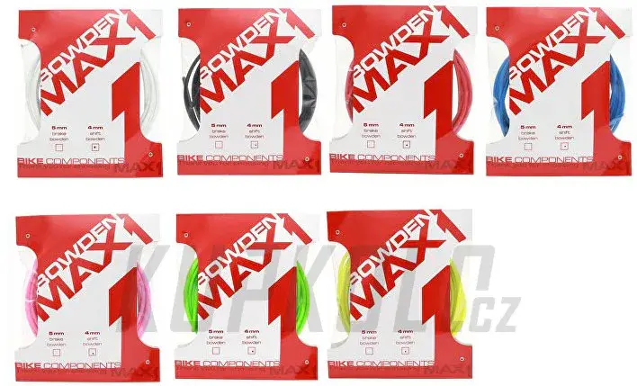 MAX1 bowden řadící 4mm, balení 3m Nová Kolekce