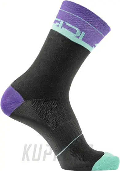Sidi Viator Socks 18cm ponožky, Black/Violet Sezónní Sleva