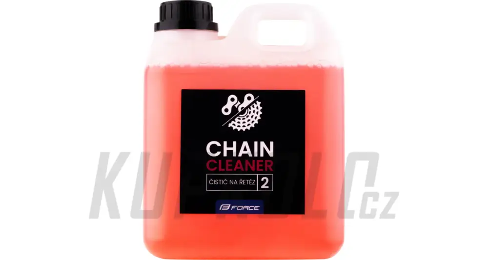 Čistič Force Strong na řetězy - 2 l kanystr - růžový Časově Omezené