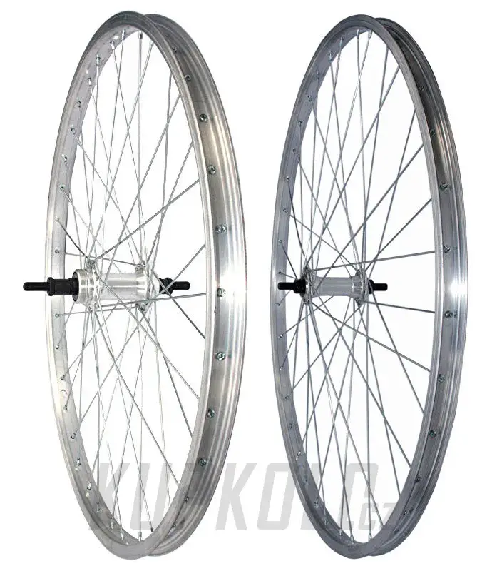 Poslední Šance 24" Zapletené kolo MAX1 Zinek Al/MACH1 110 junior, stříbrná